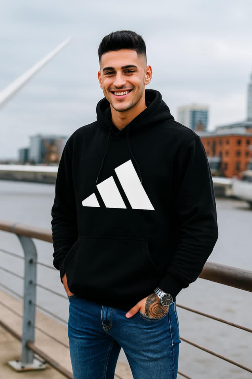 Buzo  Frizado Adidas